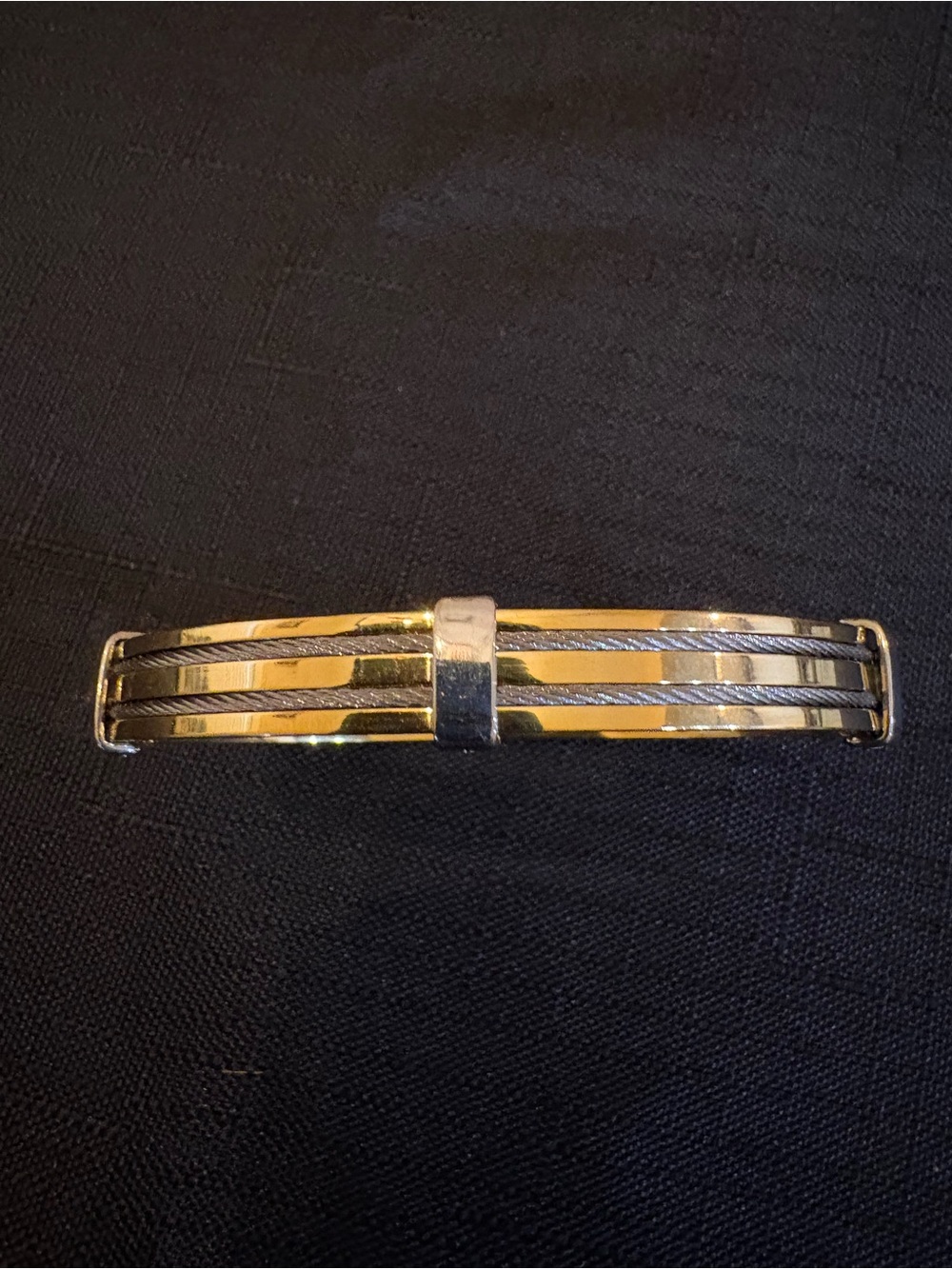 Artizan Joyeria Two Tone Bangle - Picture 3 of 8